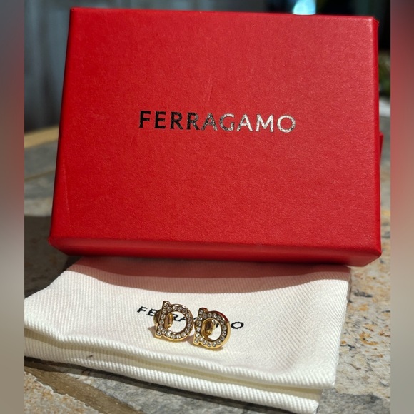 Salvatore Ferragamo Jewelry - Ferragamo Gold Earrings